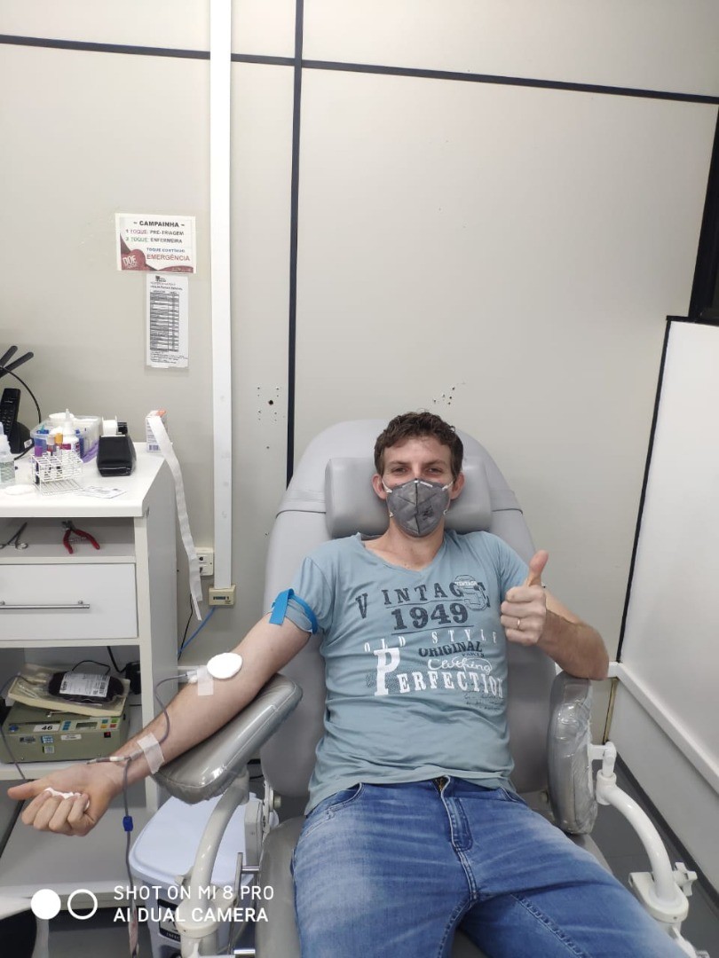 Núcleo de Jovens Auriverde realiza campanha de doação de sangue