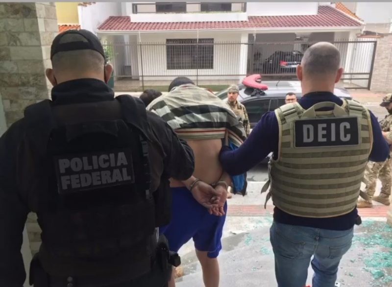Traficante paraguaio preso em Balneário Camboriú aguarda extradição