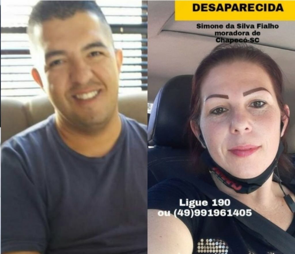 DIC-Homicídios irá investigar ‘casal’ desaparecido em Chapecó