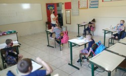Início das atividades da Escola de Ensino Fundamental Tupinambá de Cunha Porã