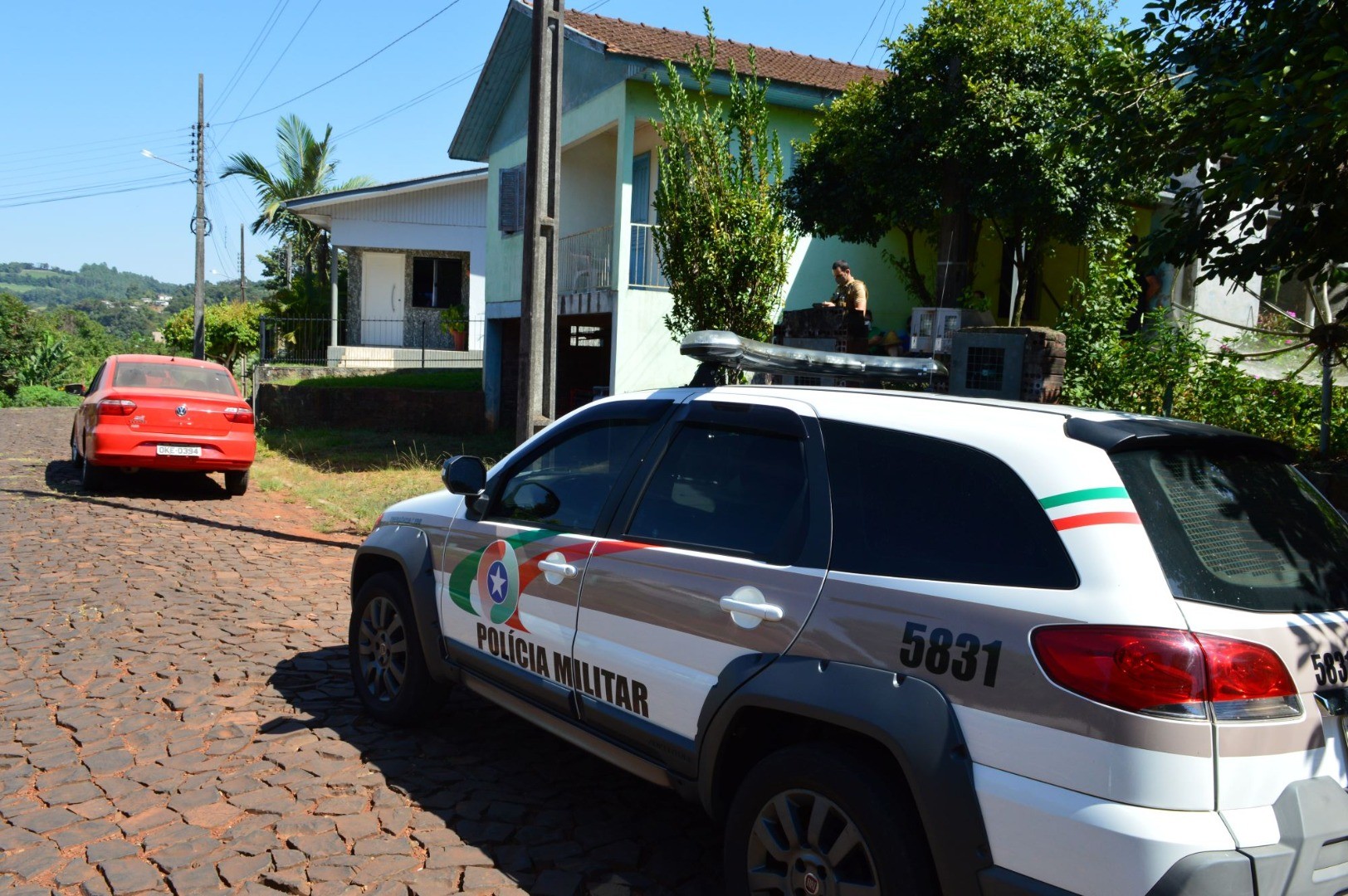 ATUALIZADO: Idoso é encontrado sem vida nesta terça no centro de Cunha Porã