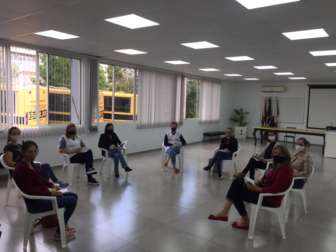 CUNHA PORÃ: Secretaria de Educação reúne gestoras da rede municipal para planejamento