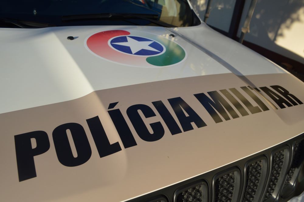 Polícia Militar cumpre mandado de prisão no bairro Cidade Alta em Cunha Porã
