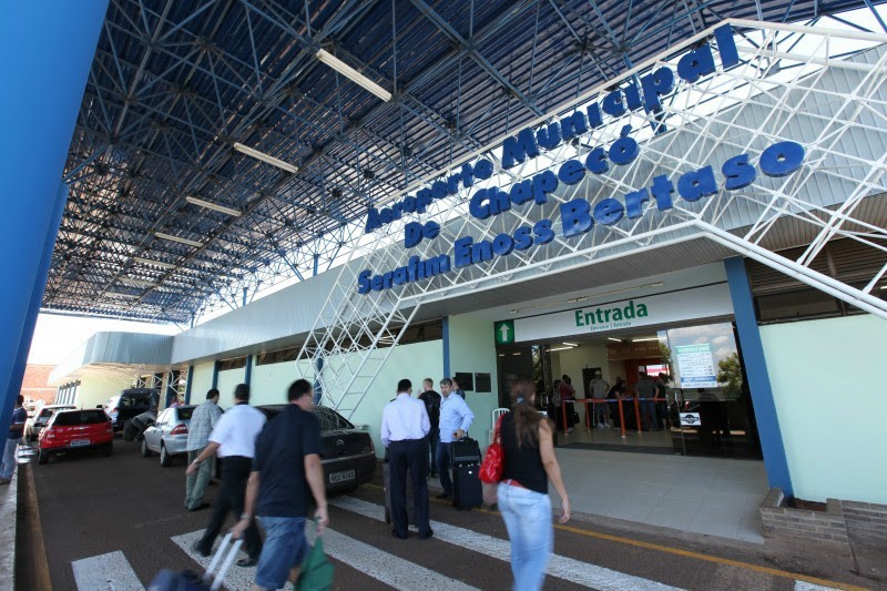 Aeroporto de Chapecó terá barreira sanitária para passageiros