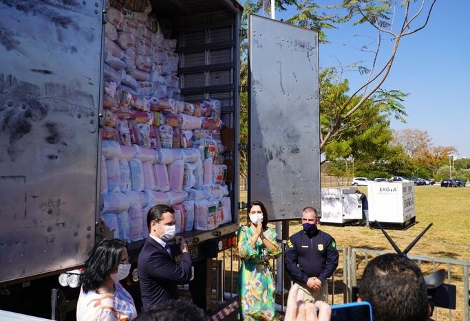 Campanha Estrada Solidária termina com 22,4 toneladas de alimentos arrecadados em SC e 478 no Brasil