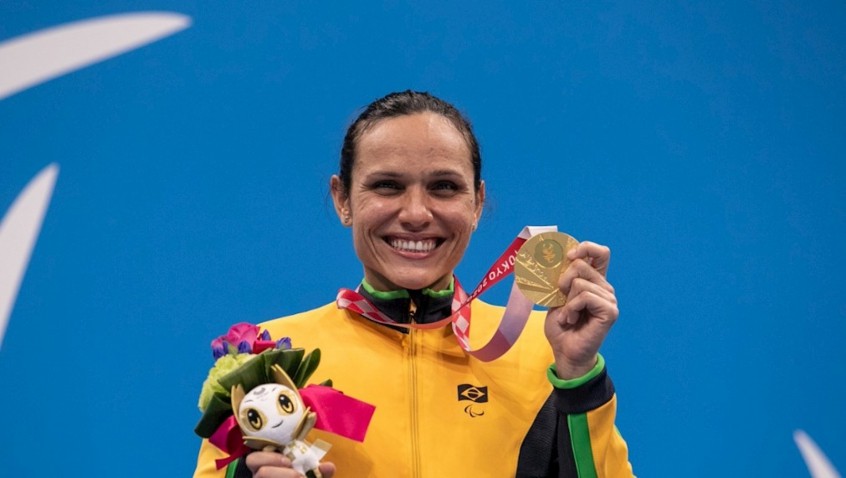 Brasil fatura quatro ouros nas Paralimpíadas e está em sexto no quadro de medalhas