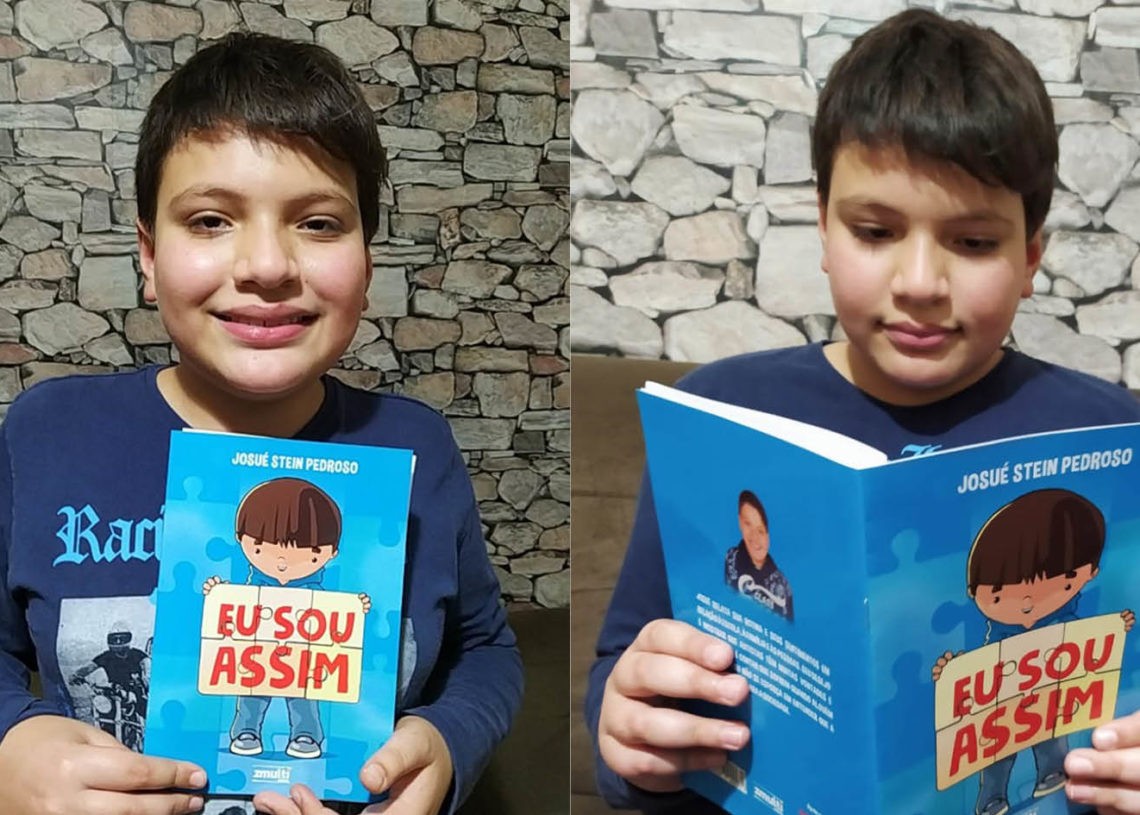 Estudante autista lança livro contando sua história em Sapiranga
