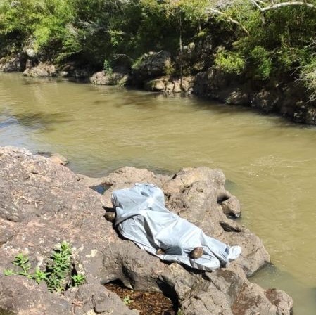 Bombeiros encontram corpo de homem no Rio Irani, em Xanxerê