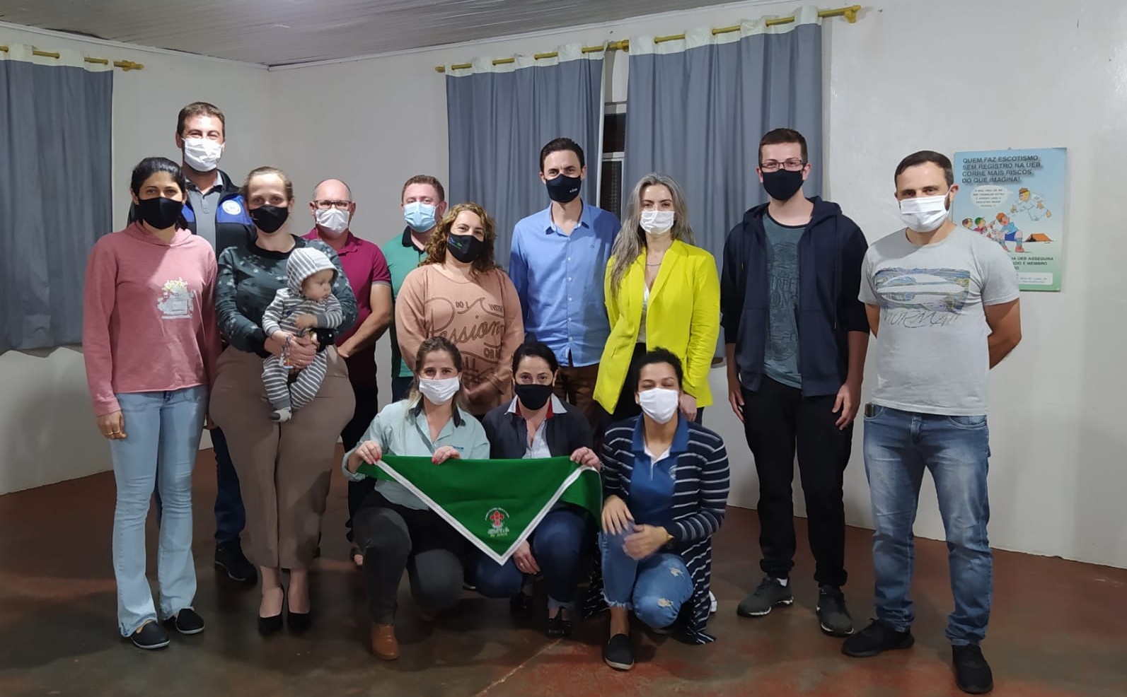 Grupo Escoteiro Lírios do Campo irá retornar as atividades presenciais em Cunha Porã
