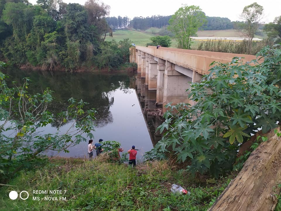 Corpo de homem que estava desaparecido é encontrado em rio de Pinhalzinho