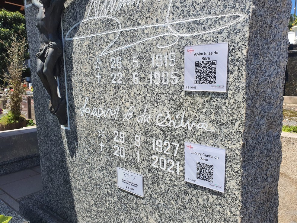 Cemitério em Blumenau instala QR Code nas lápides para memorial virtual do falecido