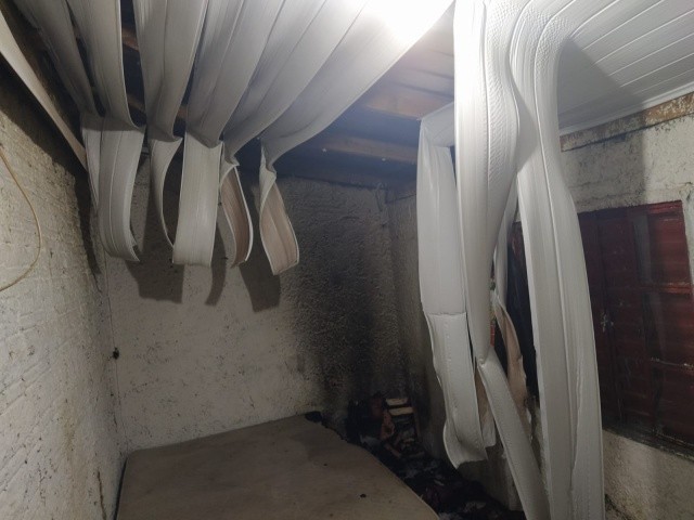 Curto-circuito em ventilador provoca princípio de incêndio em residência no Oeste de SC