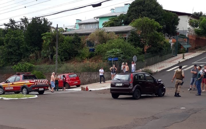 Idosa atropelada no acidente desta tarde em Cunha Porã, vem a óbito no Hospital 