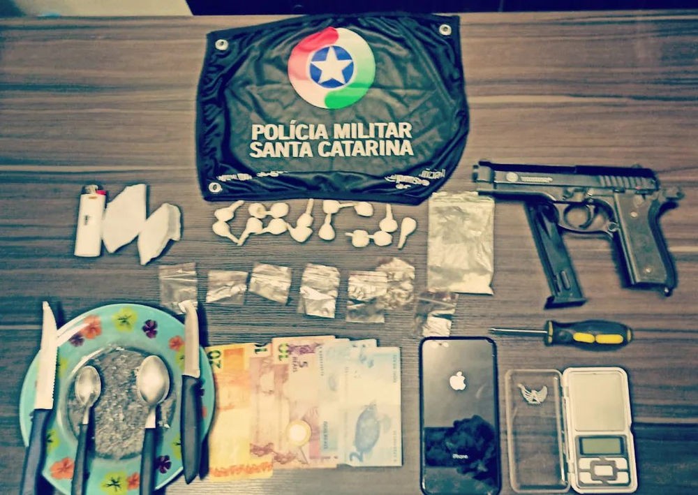 Polícia Militar prende homem por tráfico de drogas em Maravilha