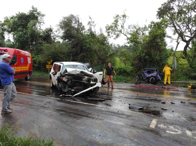 Homem morre em grave acidente na BR-282 em Iraceminha