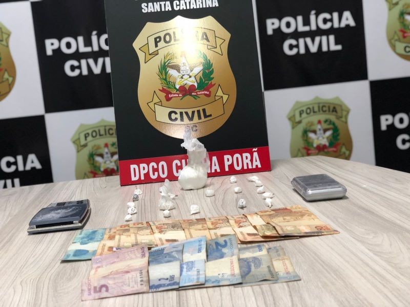 Polícia Civil prende casal por tráfico de drogas em Cunha Porã