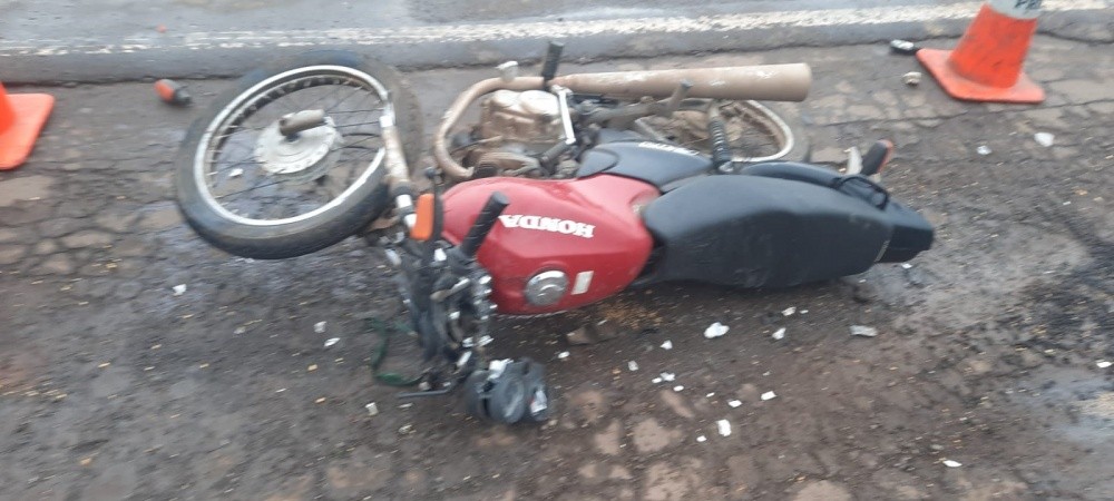 Motociclista colide contra caminhão e morre na BR-282 em Maravilha
