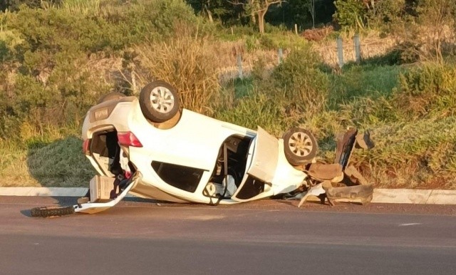 Em Flor do Sertão, motorista foge depois de causar acidente na BR 282