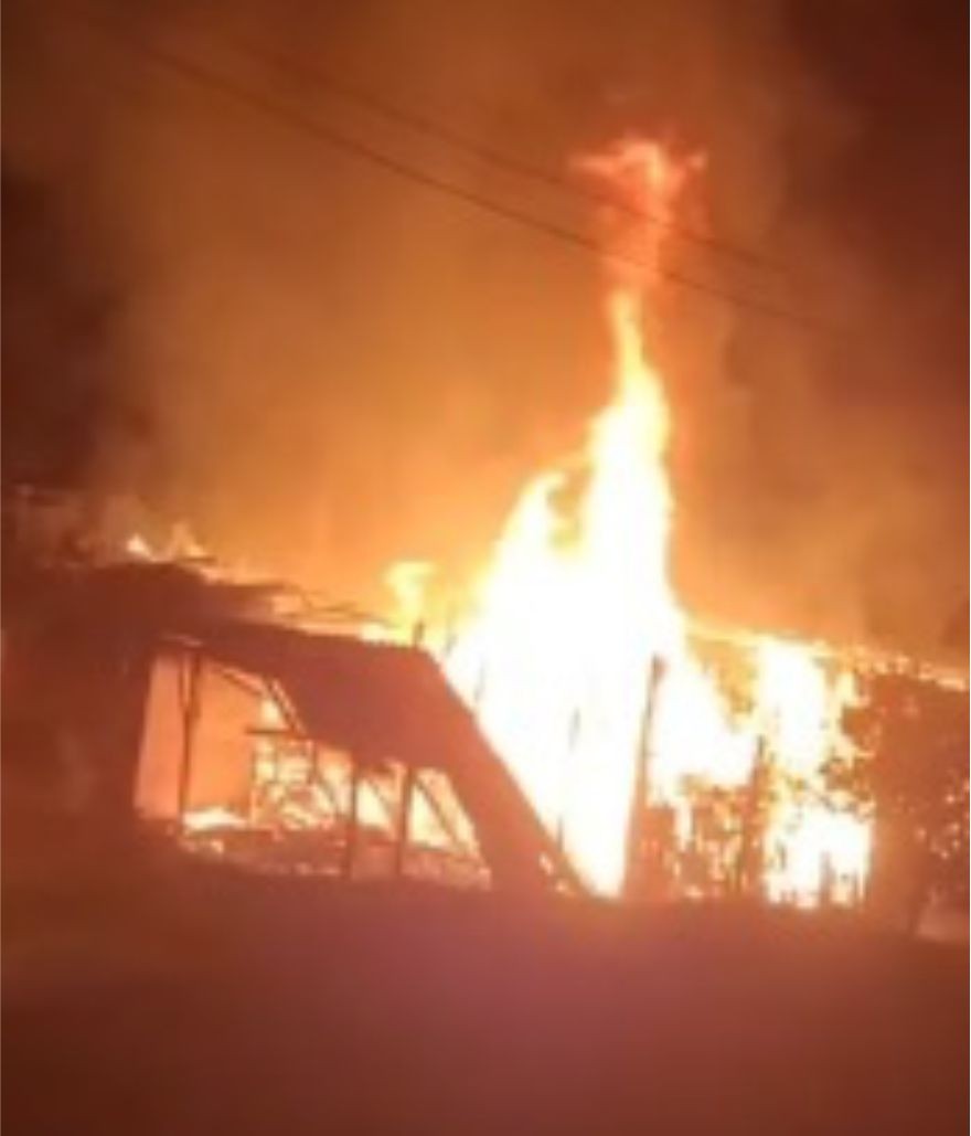Homem incendeia casa e morre carbonizado em Romelândia 