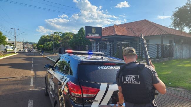 Polícia Civil prende homem por tentativa de homicídio em Cunha Porã