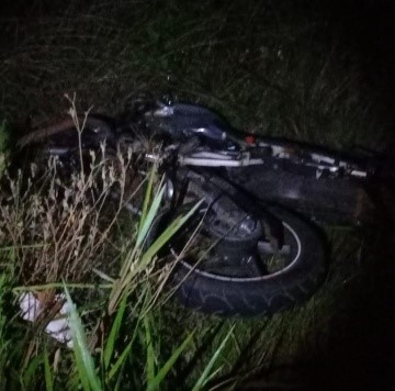 Condutor de motocicleta morre em acidente na SC 160 em Campo Erê