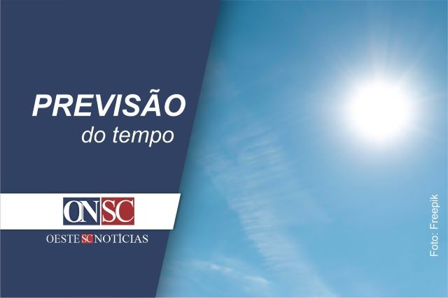 Previsão indica variação de temperatura ao longo do dia em SC