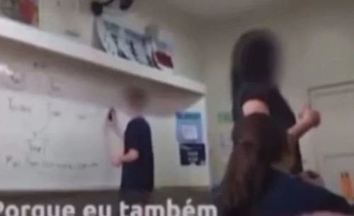 Colégio de Videira demite professora gravada ensinando linguagem neutra a alunos