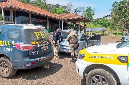 Carga de pesticida proibido no Brasil é apreendida pela PRF na BR-158 em Cunha Porã 