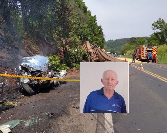 Motorista que morreu no grave acidente de trânsito na BR-158 é identificado