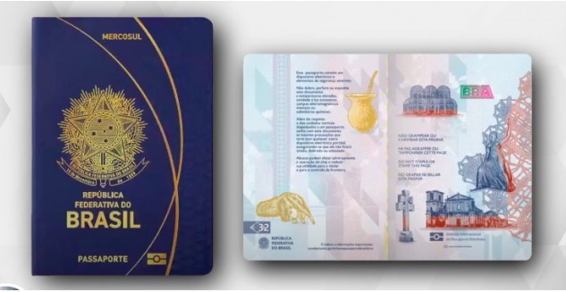 Passaporte brasileiro passa a ser emitido em novo modelo