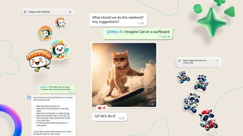 Meta anuncia recursos de Inteligência Artificial para o WhatsApp