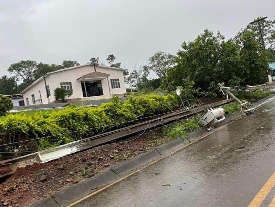 Chuvas intensas causaram estragos significativos no município de Iraceminha