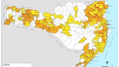 Mapa de 136 cidades de SC vai mudar e lista tem de grandes a pacatos municípios