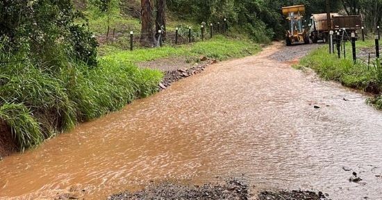 Cunha Porã declara estado de emergência devido às fortes chuvas