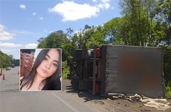 Caminhoneira do Oeste morre após acidente no Paraná