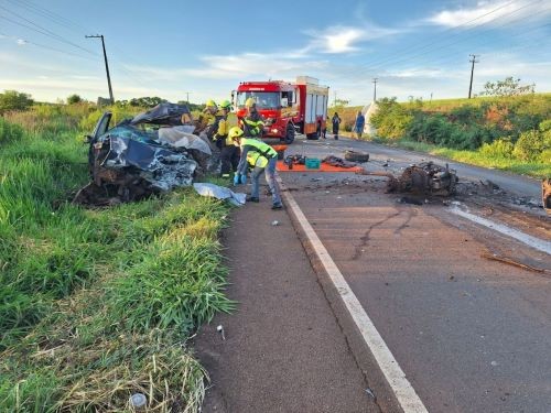 Acidente com morte registrado hoje na SC-155, entre Seara e Itá