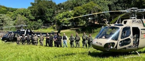 PMA, BAPM, SAER e MPF realizam operação conjunta no Rio Uruguai