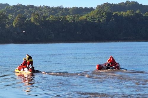 Corpo do pescador de 23 anos de Mondai, desaparecido no Rio Uruguai, é encontrado