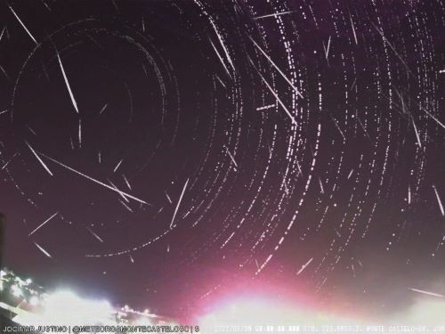 Chuva de meteoros de poeira de cometa será visível a olho nu a partir deste fim de semana em SC