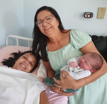 Três gerações celebram aniversário no mesmo dia em Cunha Porã