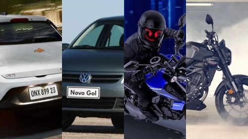 Os carros e motos mais procurados em SC