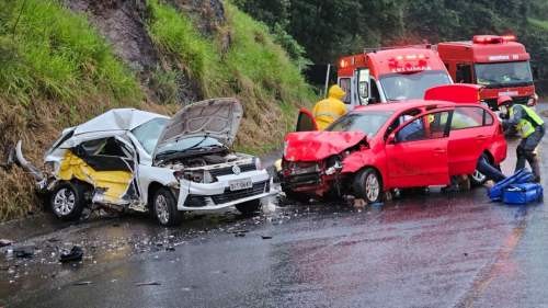 Homem morre em trágica colisão entre carros na SC-480 em Chapecó