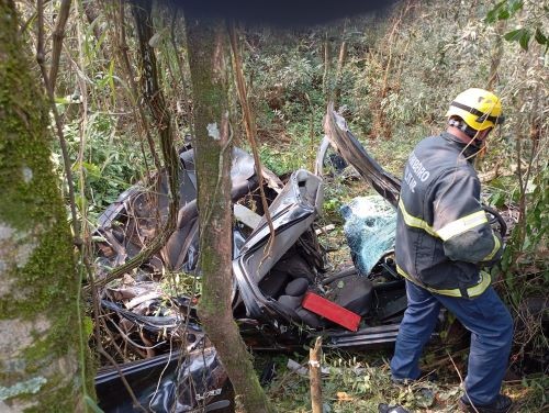 Grave acidente na BR-158 em Cunha Porã resulta na morte de condutor