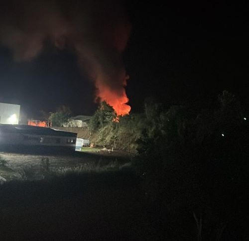 Incêndio em residência mobiliza equipes do Corpo de Bombeiros no Oeste de SC