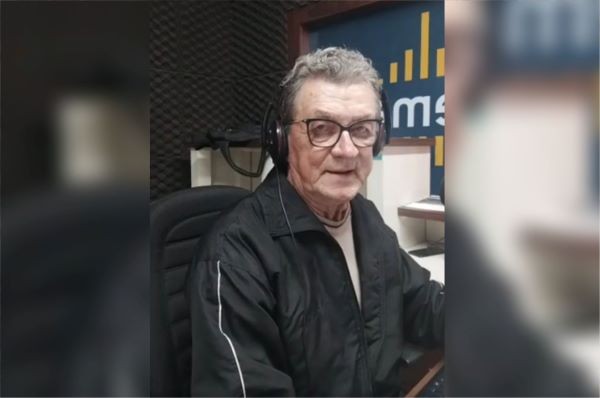 Cunha Porã perde Edemar Valentin Trebien, locutor da Rede Vale de Comunicação, aos 76 anos