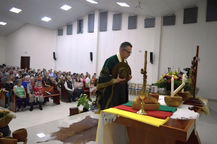 7º Culto Gauchesco da Igreja Luterana da Paz celebra tradições e reúne comunidade em Cunha Porã