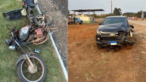 Menina de 13 anos morre em acidente de moto no Oeste de SC