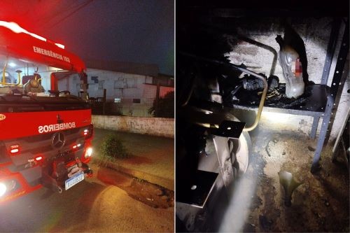 Princípio de incêndio atinge empresa em Maravilha