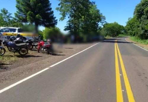 Acidente na SC-163 deixa dois feridos e motorista foge do local