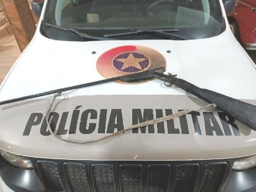 Homem é preso por violência doméstica e porte ilegal de arma de fogo no Oeste de SC